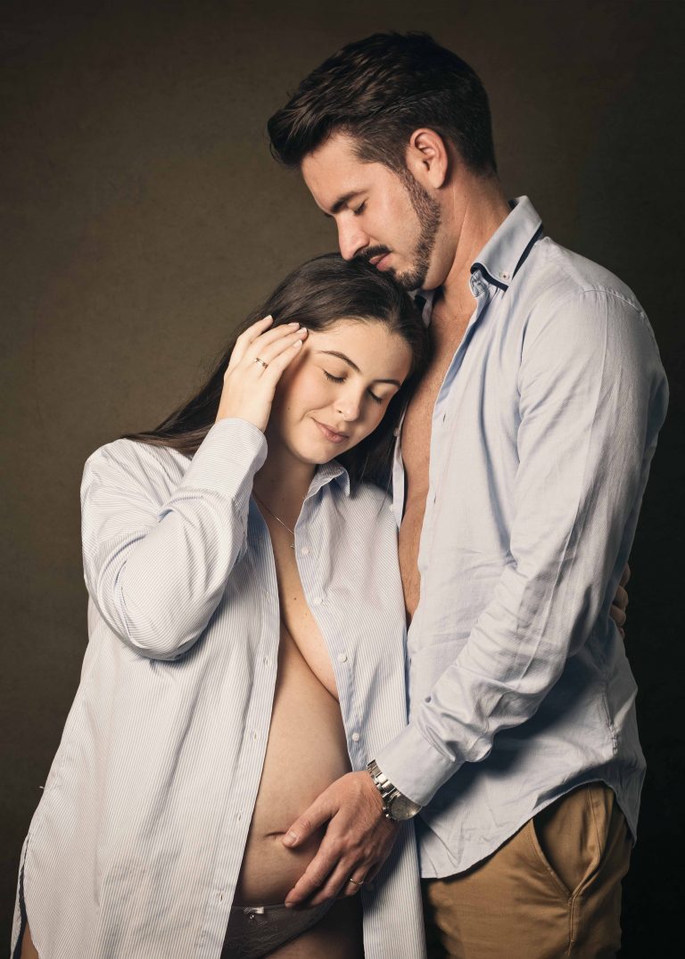fotografia de embarazo vecindario
